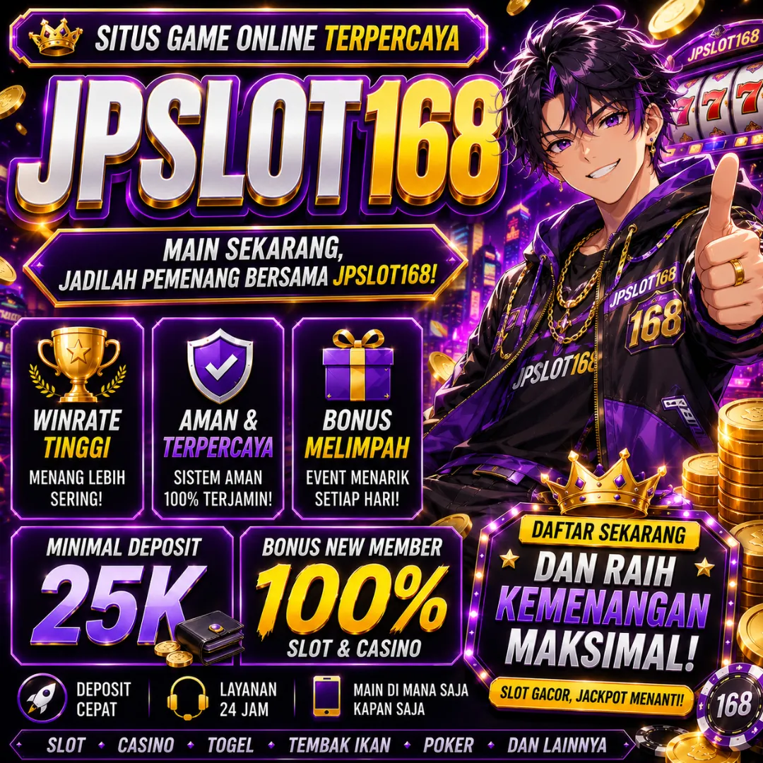 JPSLOT168 Banner